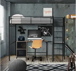 Estructura litera 135x190 metal  IDEAL GAMER