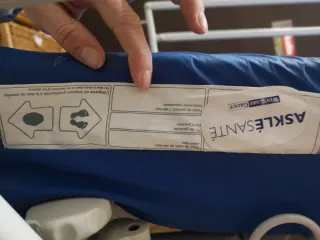 Cama Geriátrica Articulada Winncare con asa