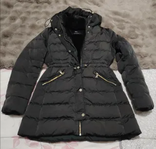 Plumífero Zara verde caqui