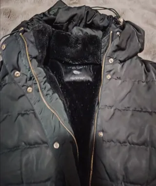 Plumífero Zara verde caqui