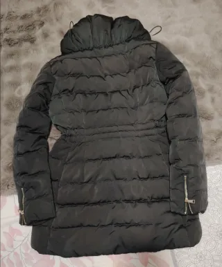 Plumífero Zara verde caqui