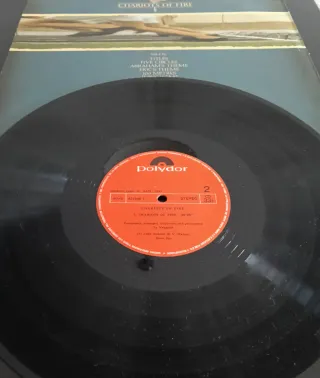 Disco CARROS DE FUEGOS BSO VANGELIS  Vinilo 1981