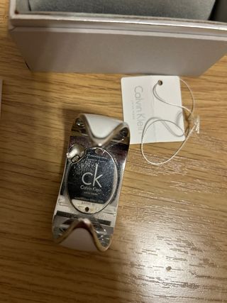 Reloj Calvin Klein Mujer Blanco.