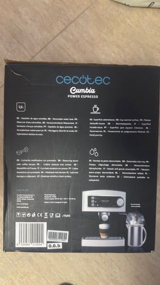 Cafetera Cecotec Cumbia Power Espresso