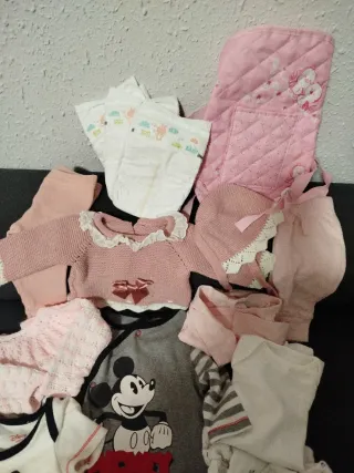 Lote Ropa Muñeca Reborn