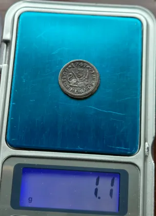 Moneda 1 Maravedí 1747 Segovia Fernando VI