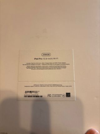 iPad Pro 12.9 3ª Gen 256gb + Custodia