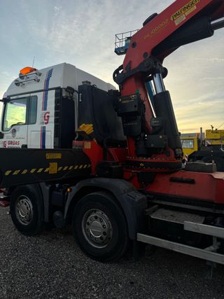 MAN 480 + GRUA palfinger 100002 jib pj170