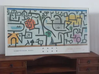 Lámina Paul Klee Rich Harbor Marco Metal