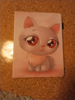 Funda Subblim Gato Rosa Tablet 9.6-11