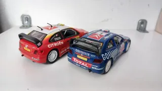 2 Coches Rally Citroën Xsara 1:32.
