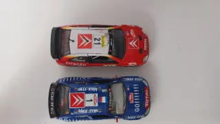 2 Coches Rally Citroën Xsara 1:32.