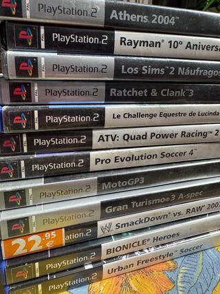 Lote 11 Juegos PlayStation 2 Variados