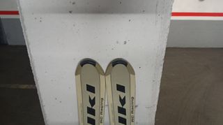 Esquís Völkl P60 168cm Fijaciones Marker M12 usado