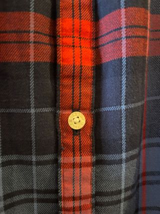 Camisa cuadros Tommy Hilfiger azul y roja