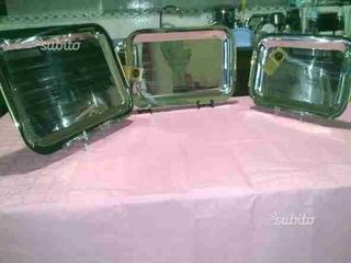 Vassoio in metallo oro e argento