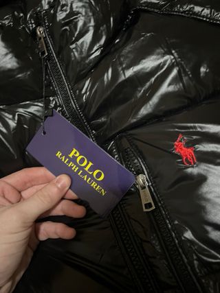 Chaqueta Polo Ralph Lauren Negra Brillante