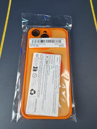 Custodia iPhone 15 Pro Max Arancione