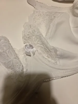 Reggiseno pizzo bianco