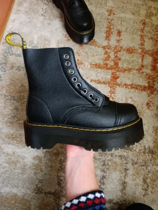 Botas Dr Martens Sinclair Piel Plataforma