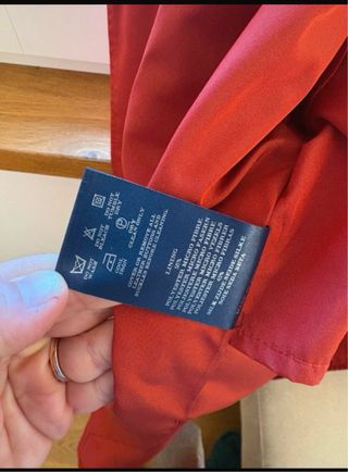 Trench corto Burberry rosso