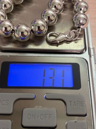 Pulsera Bolas Plata 925 20cm