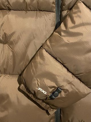 Chaqueta The North Face Nuptse Plumas Marrón/Negra