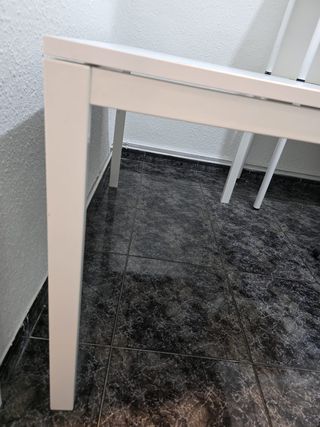Mesa Ikea VIHALS 125x75 Blanca