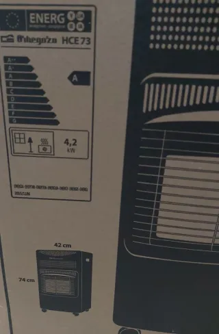 Estufa Gas Cerámica 3 Posiciones