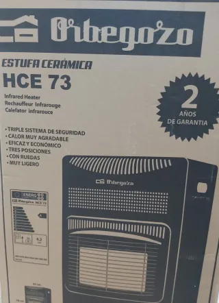 Estufa Gas Cerámica 3 Posiciones