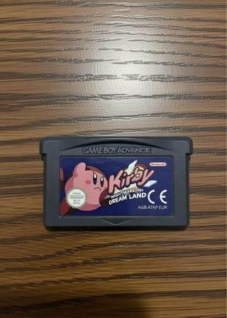 Juego GBA kirby nightmare