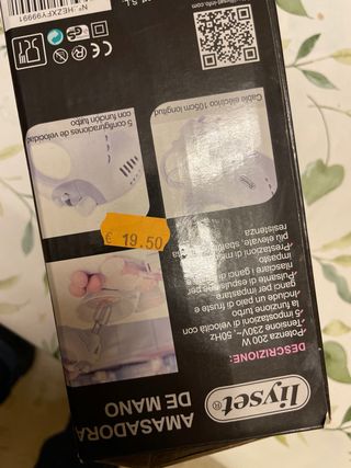 Amasadora de mano Liyset 200W