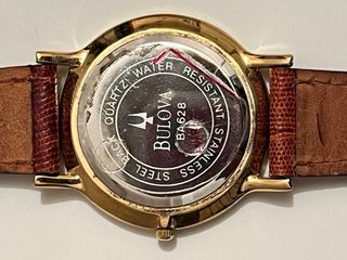 Orologio Bulova Uomo Blu e Oro