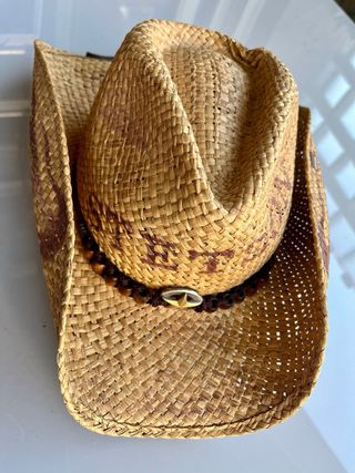 Sombrero Vaquero Tejido con Detalles