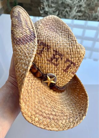 Sombrero Vaquero Tejido con Detalles