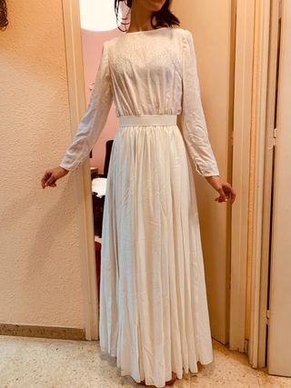 Vestido de Novia Vintage Blanco