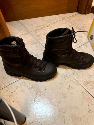 Anfibi Scarponi Militari Montagna Marroni