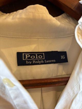 Camisa Polo Ralph Lauren Blanca