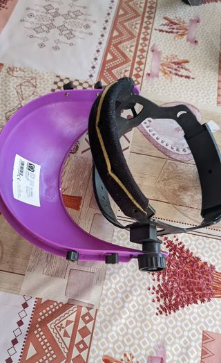 Adaptador Pantalla Facial Medop Púrpura