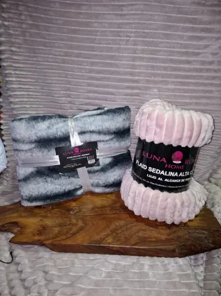 Pack 2 Mantas Luna Rossa Fleece