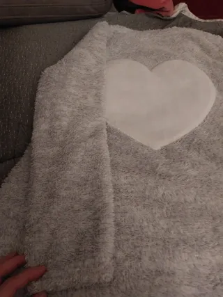 Sudadera Oysho gris talla L