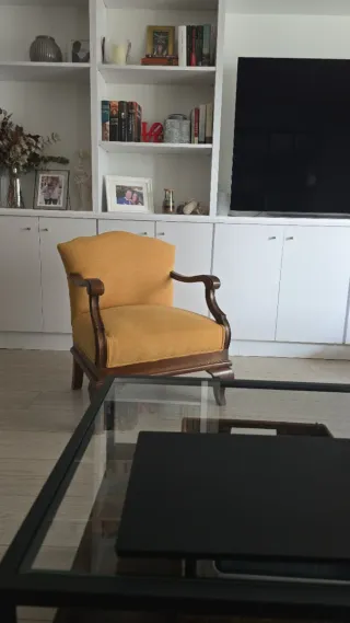 Descalzadora antigua restaurada