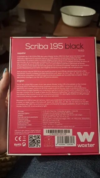 Ebook Woxter Scriba 195 black