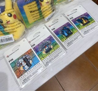 Set 4 Pines Pokémon Exclusivos EUIC 2026