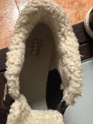 Botines Lacoste Marrones Hombre