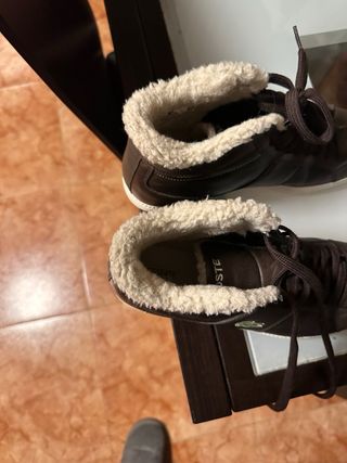 Botines Lacoste Marrones Hombre