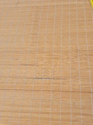 Alfombra de bambú natural