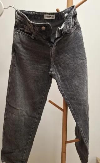 Pantalones vaqueros grises Pull&Bear