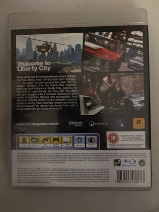 Grand Theft Auto IV PS3