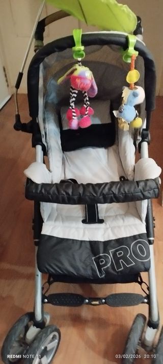 Carrito Jane con plástico de lluvia